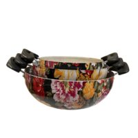 ماهیتابه دیواره بلند دو دسته