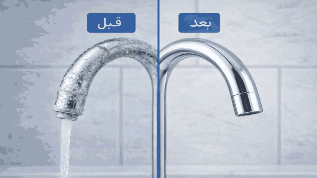نحوه تمیز کردن شیرآلات و از بین بردن رسوب بدون آسیب