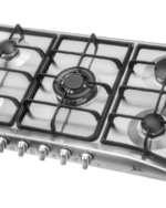 نقشه ابعاد بیرونی و برش کابینت گاز صفحه‌ای استیل اخوان مدل G13-HE